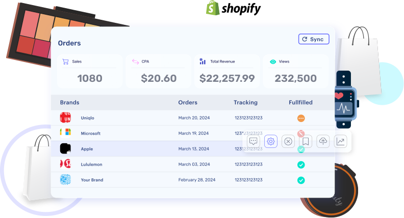 Creator commerce and campaign controls